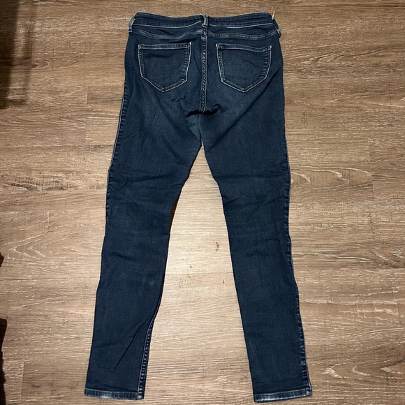 Abercrombie & Fitch Jeans Size 4 Mid Rise Skinny - Picture 5 of 6